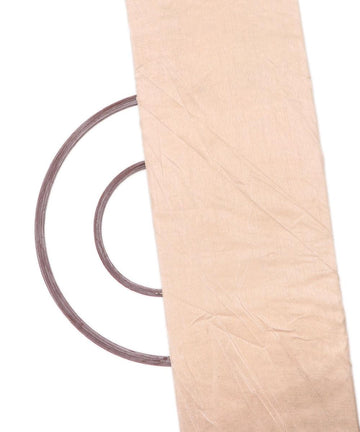 Off White Colour Plain Dupion Silk Fabric